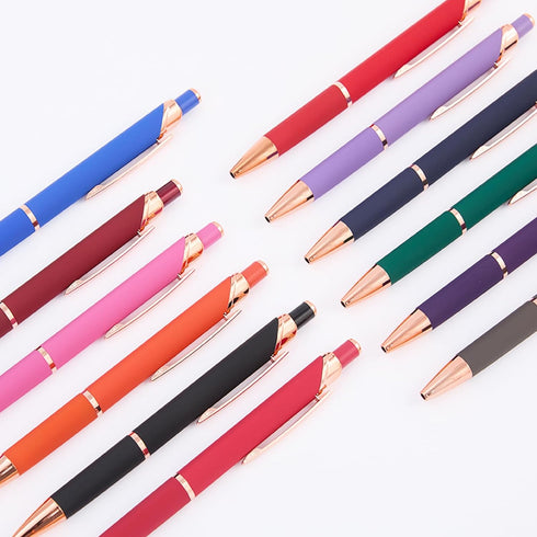 Gel Pens, Pens Fine Point Smooth Writing Pens, Black Ink Cute Pens 0.7 Mm Ballpoint Pens Office Desk Accessories, Retractable Aesthetic Journaling...