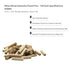 5/16" x 1 3/16" - 100 Pack Wooden Dowel Pins - Kiln Dried, Fluted, and Beveled (5/16" x 1 3/16", 100pk)...