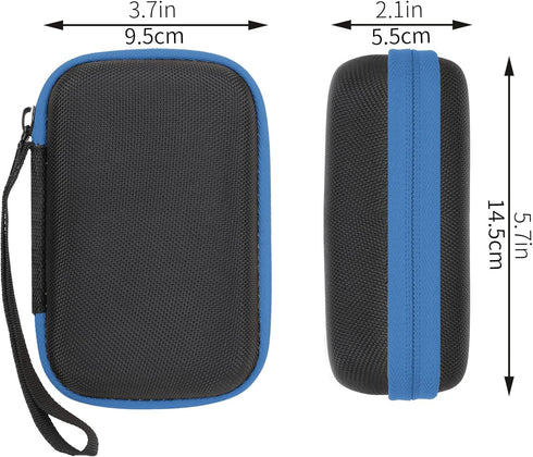khanka Carrying Case Replacement For Fujifilm FinePix XP140/XP130/XP120/XP90 Waterproof Digital Camera (Blue)......