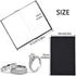 SEVENWELL 2pcs Jewelry Polishing Cleaning Cloth Large 10'' x 12'' for Sterling Silver Jewelry Gold, Diamond, Platinum, Precious Stones, Coins (Bla...