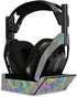 MightySkins Glossy Glitter Skin Compatible with Astro A50 Wireless Headphones + Base Station (Gen 4) - Tripping | Protective, Durable High-Gloss G...