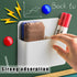 2 Pcs Magnetic Marker Holder Wall Mount Marker Caddy Pencil Holder for Dry Erase Whiteboard Fridge, Self Adhesive Marker Pen Holder for Home Offic...