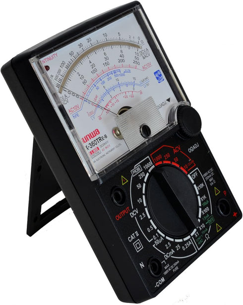 Tekpower 8-Function 19-Range Analog Multimeter, YX360-TRE-B...