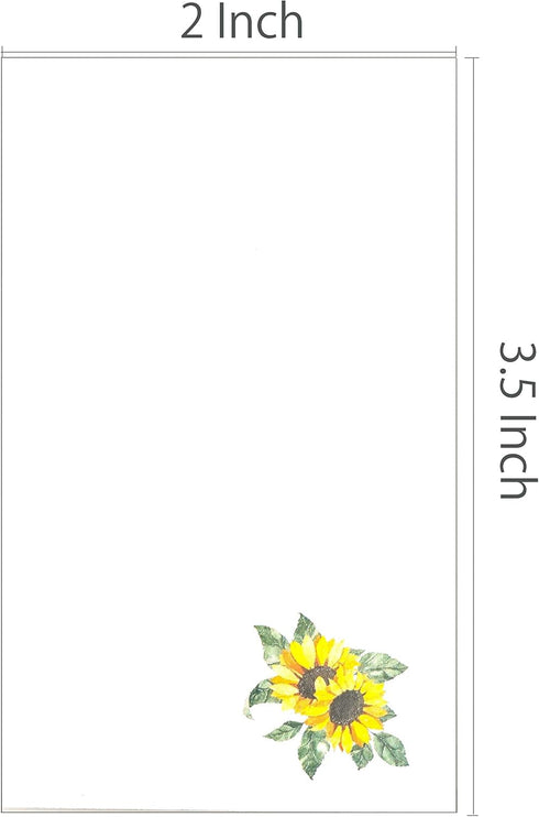 50 Tumbler Care Cards, Tumbler Care Instructions, Tumbler Care and Cleaning Cards, Cup Care Instructions Sun Flower...