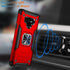 IKAZZ for Galaxy Note 9 Case,Dual Layer Soft Flexible TPU and Hard PC Anti-Slip Full-Body Rugged Protective Phone Cover with Magnetic Kickstand Re...