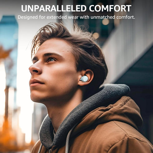 TOZO T6 (Ergonomic Edition) Wireless Earbuds Bluetooth 5.3 Headphones, Ergonomic Design in-Ear Headset, 50Hrs Playtime with Wireless Charging Case...