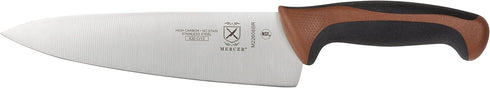 Mercer Culinary Millennia Color Handle Cutlery 8" Chef's Knife Brown...