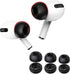 Lanwow Premium Memory Foam Tips for AirPods Pro. No Silicone Eartips Pain. Anti-Slip Eartips. Fit in The Charging Case, 3 Pairs (S/M/L, Black)...