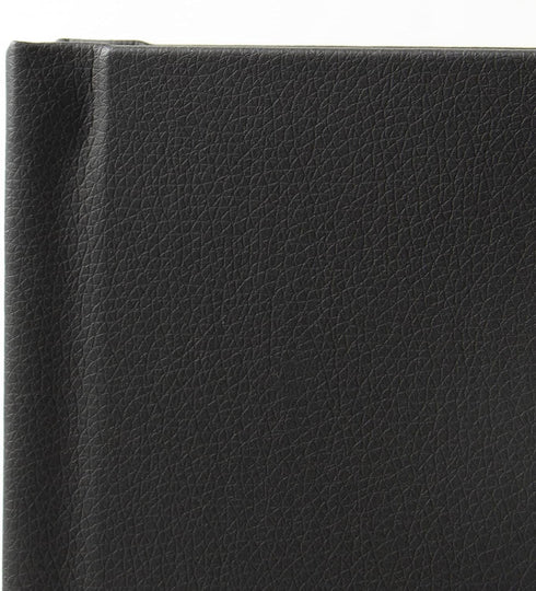Neil Enterprises Inc. 2.5" x 3.5" Black Leather Self-Stick Photo Album - Holds 10 Photos...