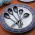 Black Tea Spoons, 6-Piece Silverware Set, Stainless Steel, 6.6 Inches, Dishwasher Safe...