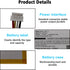 L0721-LF 1000mAh Battery Compatible with JBL Clip 3 / Clip 3AN / Clip 3SAND Waterproof Bluetooth Speaker with Tools Battery Part NO Clip3 Clip3AN ...
