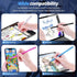 Mesh fiber tips (10 pack) GUUGEI Stylus Pen replacement tips suitable for capacitive touch screen,High sensitivity, soft, no scratch screen Pen ti...