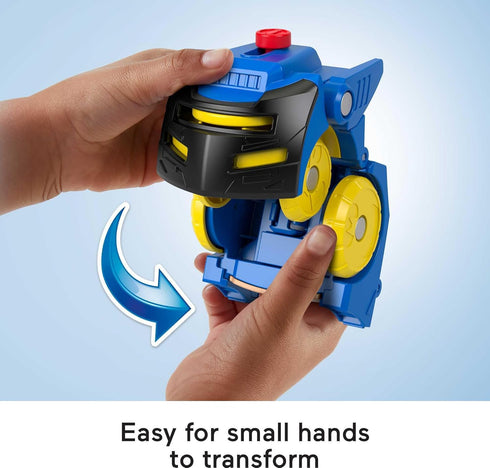 DC SUPER FRIENDS Fisher-Price Imaginext Batman Toy Head Shifters Batmobile & Figure Set for Preschool Pretend Play Kids Ages 3+ Years...