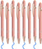 8 Pcs Blue Ink Ballpoint Pen with Stylus Tip 2 in 1 Stylus Ballpoint Pen Metal Pens Stylus Pen for Touch Screens School Office Coworkers (Pink Ros...