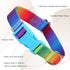Rainbow Dog Collar for XS Small Medium Large XL dogs,Adjustable Nylon Pet Collars for Rainbow Pattern cute Girl or Boy Dog Collar Puppy cat Collar...