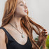 AYANA Amazonite Crystal Necklace - Passionately Crafted from Ethically Sourced Crystals and Healing Stones - Genuine, Handmade Healing Crystals Pe...
