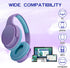 kids wireless Headphones, 15 hours play v5.0, bluetooth kids headphones 93db Volume Limited foldable with Built-in Mic for Cell Phones TV Tablet S...