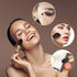Unaone 9 Piece Makeup Brushes Set, Professional Travel Small Makeup Brushes with PU Makeup Brush Bag, Portable Cosmetics Brushes for Eyeshadow, Po...