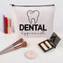 TOBGB Dental Hygienist Gift DH Dental Hygienist Toiletry Travel Bag Dental Appreciation Gift Dentist Graduation Gift (DH Dental)...