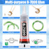 B-7000 Glue Clear for Rhinestone Crafts, Jewelry and Bead Adhesive B7000 Semi Fluid High Viscosity Glues for Clothes Shoes Fabric Cell Phones Scre...