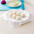 6 Pcs Steamer Mesh Non-Stick Cotton Square Dumplings Mat Reusable Steaming Pad Steamed Buns Baking Pastry Dim Sum Mesh for Steaming Basket, Pots...