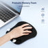 TECKNET 2 Pack Mouse Pad with Wrist Support, Ergonomic Gaming Mouse Pad Pain Relief, Portable Comfortable Mousepad for Computer, Laptop, Office, H...