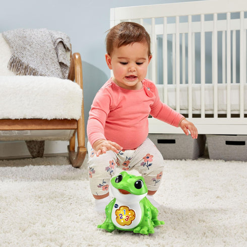 VTech Bounce and Laugh Frog Learning Toy for Toddlers...