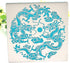 Alinacutle Two Dragons Metal Stencils,Wood Burning Stencils,Stainless Steel Stencils Kit,Templates Tool for Wood Carving,Engraving and Scrapbookin...