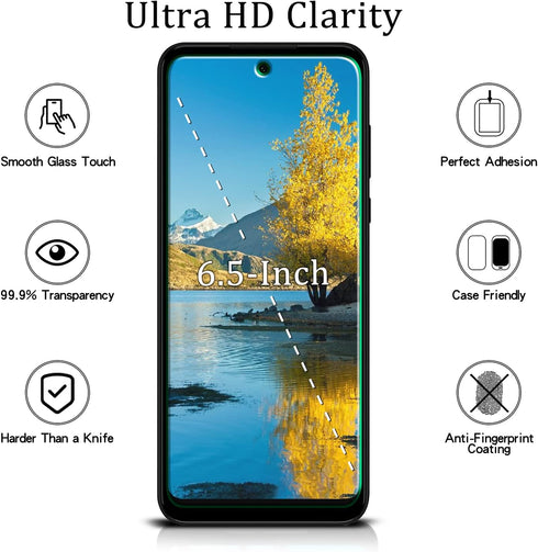 MAYtobe [2 Pack Designed For Motorola Moto G Power 2022 Screen Protector Tempered Glass, Anti-Scratch, Bubble Free......