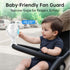 GUSGU Stroller Fan Clip on for Baby, Flexible Tripod & Rechargeable Battery, Small Personal Fan, Mini Portable Fan for Travel, Handheld, Car (Whit...