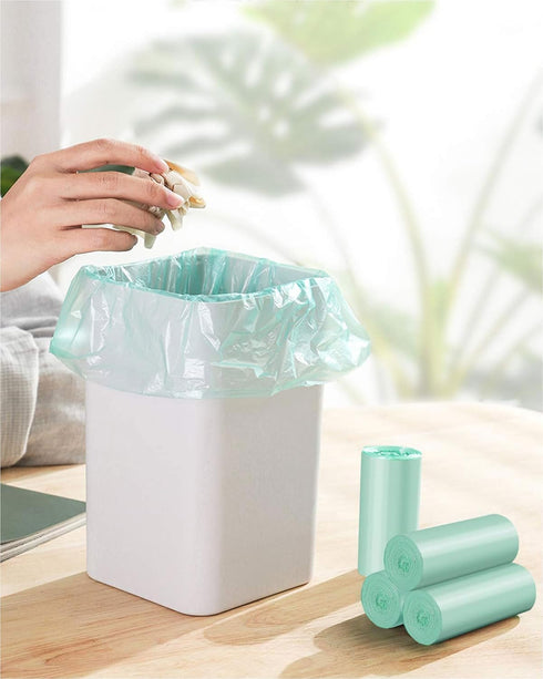 Trash Bags Small 1.2 Gallon AYOTEE, Garbage Bags for Home Office Kitchen fit 5 Liter 5L,1 Gal,74 count, Mini Compostable Bathroom Wastebasket Can ...