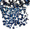 AD Beads 1440 Pieces Mixed Size No Hotfix Glue on Quality Glass Flatback Rhinestones Round Crystal Gems (27 Montana)...