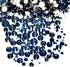 AD Beads 1440 Pieces Mixed Size No Hotfix Glue on Quality Glass Flatback Rhinestones Round Crystal Gems (27 Montana)...