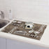Coffee Dish Drying Mat For Kitchen Counter 18 X 24 In, Microfiber Absorbent Dish Drainer Mat With Hanging Loop Reversible Dish Drainer Mats Counte...