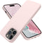 OTOFLY Designed for iPhone 14 Pro Max Phone Case, Silicone Shockproof Slim Thin Phone Case for iPhone 14 Pro Max 6.7 inch (Chalk Pink)...