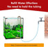 Dreyoo Aquarium Fish Tank Hook Water Changer, with Flow Switch, Quickly and Efficiently Helps Fill Your Water, Aquarium Vacuum Water Filler for Fi...