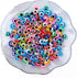 200 Pieces Flat Round Evil Eye Beads Handmade Resin Lampwork 8mm Charms Spacer Beads for Bracelets Necklace Jewelry Craft Making(Mix Colors)...