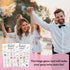 Bridal Shower Party 24 Players Bingo Game Set, Wedding Party Bingo Card, Home Large Groups Party Game Activities for Family and Friends, Adult Eng...