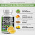 Clean Nutraceuticals Saw Palmetto 10000mg Pumpkin Seed Oil 3000mg Pygeum 3000mg Sunflower Lecithin 3000mg Stinging Nettle Cranberry - Prostate Sup...