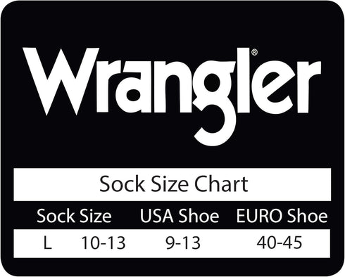Wrangler Riggs Mens Cotton over the calf Work Boot Socks 2 Pair Pack...