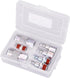 WYNNsky Air Tool Coupler and Plug Kit, 1/4 Inch NPT Fittings Industrial Type, 7 Piece w/Storage Case...