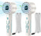 2pcs portable handheld fan personal fan portable neck fan small rechargeable fan usb mini small fan high speed motor lasts 4-16 hours 4-speed lany...