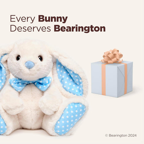 Bearington Sky Flops The Stuffed Bunny, 10 Inch Bunny Plush, Baby Easter Gifts...