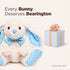 Bearington Sky Flops The Stuffed Bunny, 10 Inch Bunny Plush, Baby Easter Gifts...