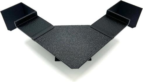 Aquarium Undergravel Fish Tunnel | Fish Hide | Fish Cave | Reptile Hide |Under Gravel Viewing Tunnel | SIZE 8.25"x 8.25" Corner Tunnel | Lifewithp...
