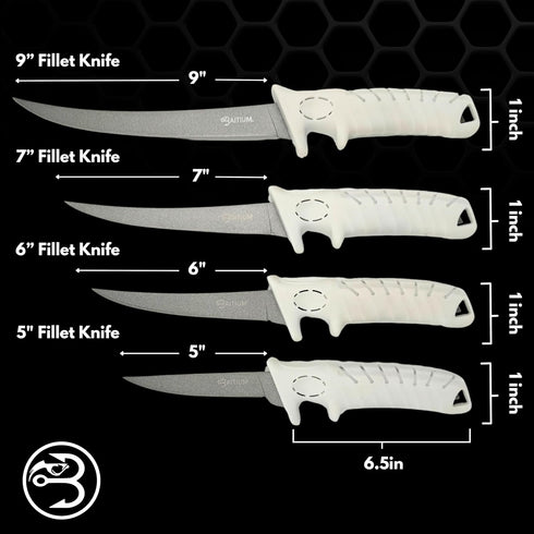 Fillet Knife for Fish, Razor Sharp 5"-9", Meat Knife, Fishing Knife, Boning Knife for Meat Cutting, Filet Knife, Fish Fillet Knives, Fishing Gear ...