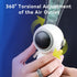 Portable Neck Fan,Hands Free Bladeless Fan,Astronaut USB Rechargeable Wearable Cooling Personal Fan,USB Rechargeable Neck Fan for Outdoor Indoor K...
