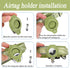 Reflective AirTag Dog Collar, Heavy Duty Padded Puppy Collar with AirTag Holder, Adjustable Air Tag Pet Collar for Small Medium Large Dogs, green,...