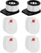 IZ662H IZ682H Filters for Shark Rocket Pet Pro IZ662H IZ682H Stick Vacuums, Include 2 Pack Filter and 4 Pack Foam and 4 Pack Felt Filter Kit...