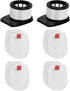 IZ662H IZ682H Filters for Shark Rocket Pet Pro IZ662H IZ682H Stick Vacuums, Include 2 Pack Filter and 4 Pack Foam and 4 Pack Felt Filter Kit...